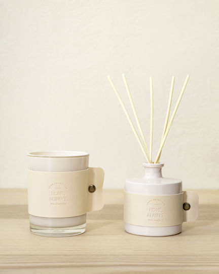 Home Fragrance Stick Set 100ml & Scented Candle 130g Home Always Cotton Nima Home 100ml+130g