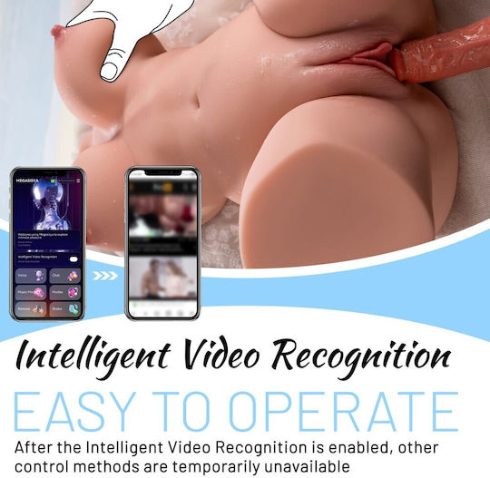 Curve Toys Masturbator Vagina με Δόνηση