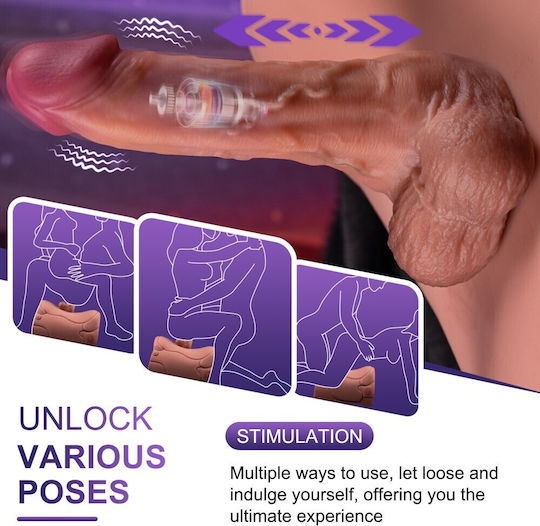 Curve Toys Masturbator με Δόνηση