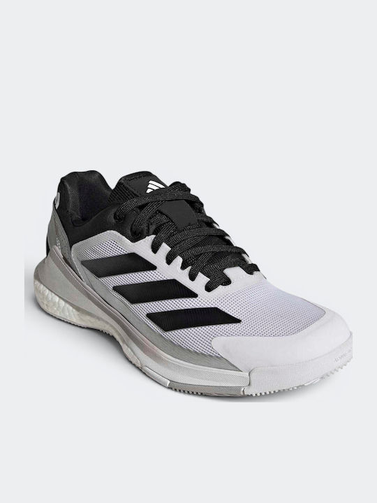 adidas Crazyquick Boost Ανδρικά Παπούτσια Padel Λευκά