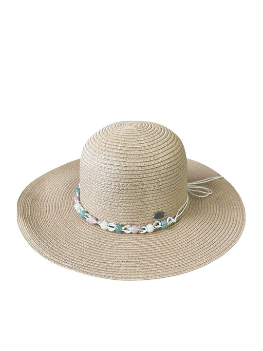 DENIA ACCESSORIES Γυναικείο Καπέλο Μπεζ