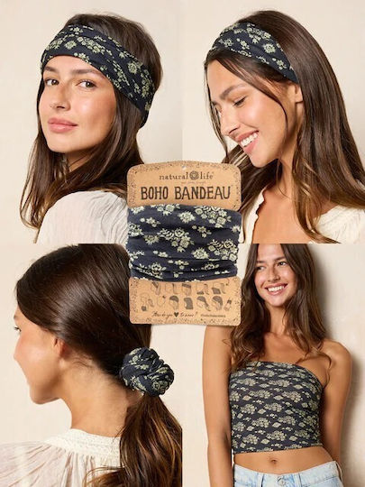 Natural Life Black Hair Band