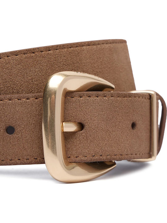 Leather Women's Belt Brown