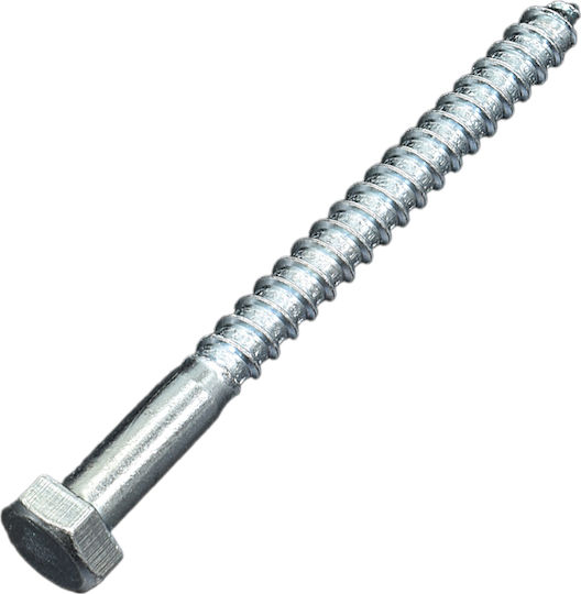 Βίδα Γαλβανιζέ με Διάμετρο M12 και Μήκος 140mm
