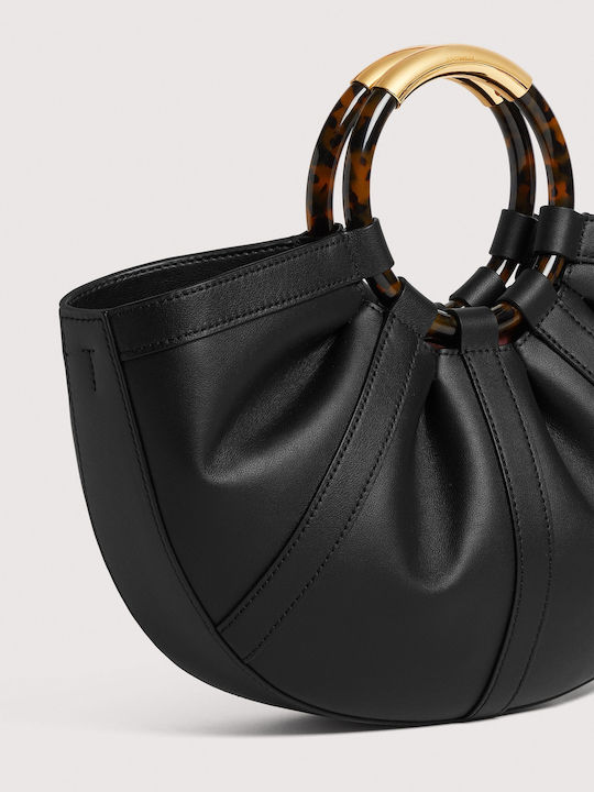 Leather Women's Handbag Black