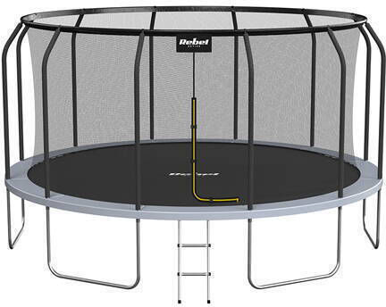 Rebel Outdoor Trampoline Diameter 86cm with Net & Ladder & Handle