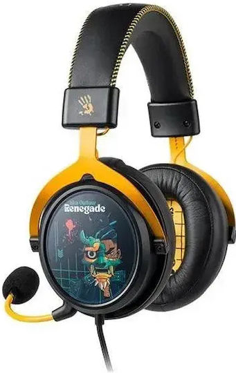 A4Tech Bloody M595 Over Ear Gaming Headset with USB Connectivity Renegade Midnight