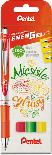 Pentel Energel Στυλό 4τμχ
