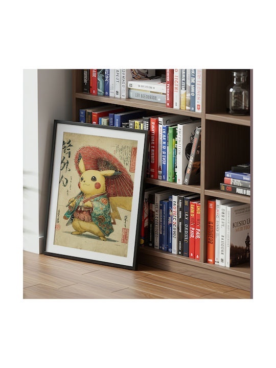 Poster Pokemon Pikachu Ukiyo An174 40cm X 50cm-70980pd154157