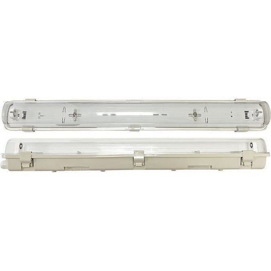 Geyer Outdoor Lighting Batten with 1 Position for LED T8 Lamp 120cm