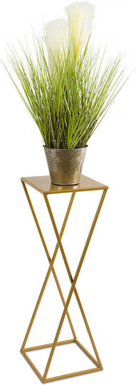 HowHomely Gold Plant Stand 24x24x70cm