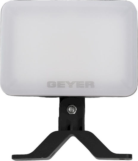 Geyer Στεγανός Προβολέας LED 10W Φυσικό Λευκό 4000K IP65