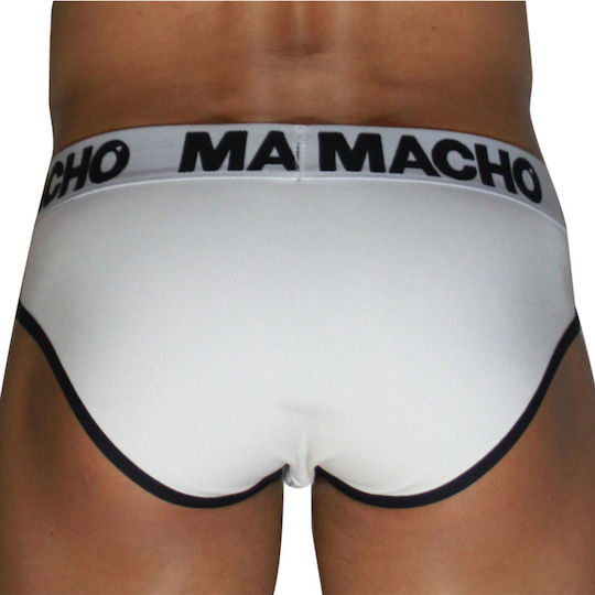 Macho Underwear Мъжки Секси Слип Бял