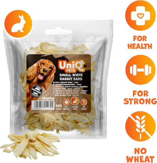 Uniq Hundeleckerlis Kleine Rassen Diät mit Kaninchen und Kaninchen 80gr