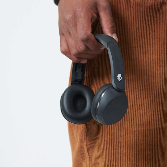 Skullcandy Icon 180 Ασύρματα / Ενσύρματα On Ear Ακουστικά με 50 ώρες Λειτουργίας και Quick Charge Μαύρα