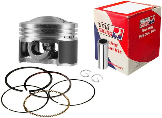 Piston 52mm Pompa 27/23v Honda Astrea Grand 100 Yamaha Crypton 115 Uma Racing