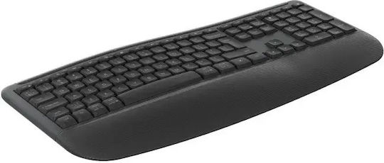 Logitech Signature Comfort Plus MK880 Ασύρματο Bluetooth Σετ Πληκτρολόγιο & Ποντίκι International English Γκρι