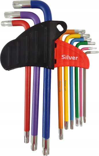 Silvertools Set 9 Torx Wrenches