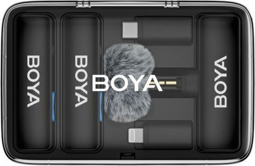 Boya Boyalink V2 Σετ Μικρόφωνο Πέτου, Clip On για Κινητό