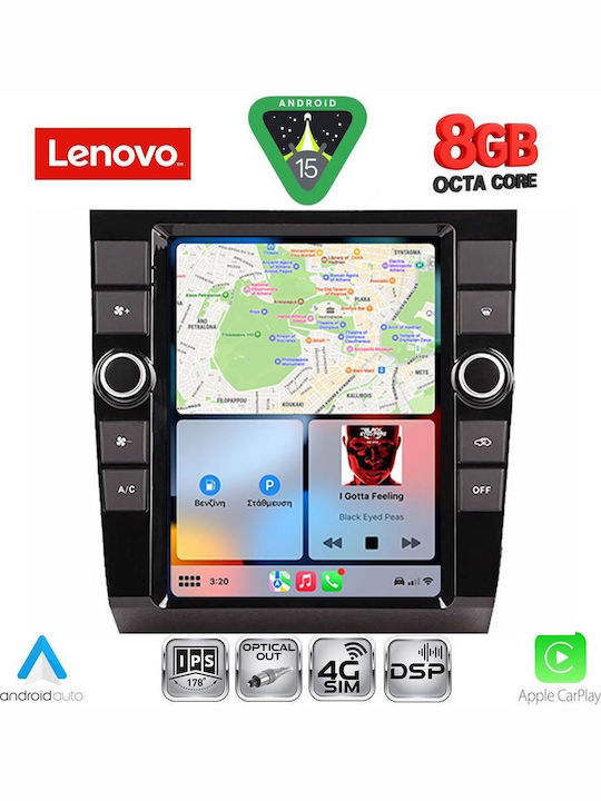 Lenovo Lenovo Auto-Audiosystem Für Audi A4 2002-2008 Bluetooth USB Eingebautes Wi-Fi GPS Apple CarPlay Android Auto