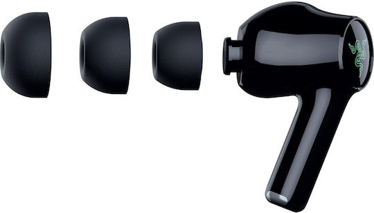 Razer Hammerhead V3 HyperSpeed In-ear Bluetooth Handsfree Ακουστικά με Αντοχή στον Ιδρώτα και Θήκη Φόρτισης Μαύρα