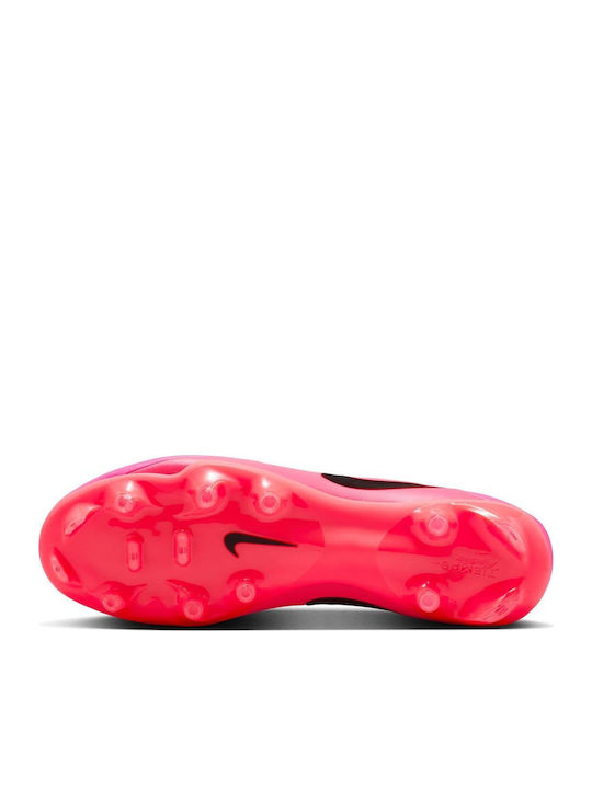 Nike Tiempo Maestro Low Academy FG/MG Ποδοσφαιρικά Παπούτσια με Τάπες Ροζ Nike Tiempo Maestro Low Academy FG/MG Ποδοσφαιρικά Παπούτσια με Τάπες Ροζ