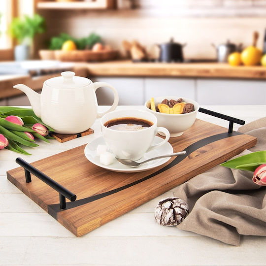 Orion Wooden Serving Tray 42x20x4.5cm