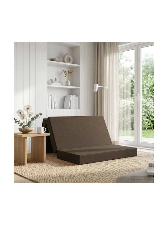 Διθέσιος Καναπές Κρεβάτι Taupe 120x67x45εκ.