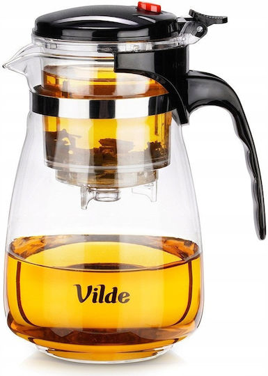 Vilde Чайник със Стъклен Филтър Прозрачен 960ml