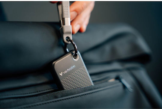 Verbatim Pocket USB 3.2 External SSD 1TB M.2 Black / Grey