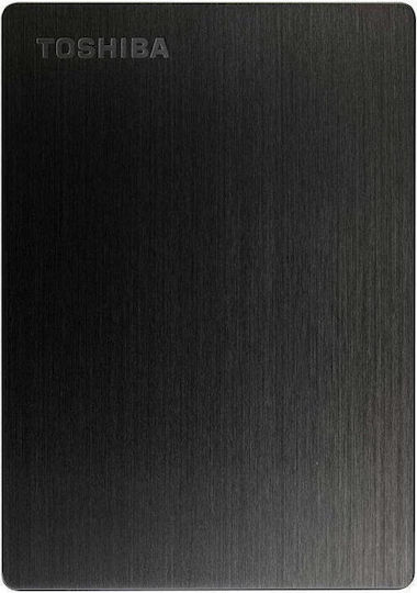 Toshiba Canvio Slim USB 3.2 Εξωτερικός HDD 1.0TB 2.5" Μαύρο