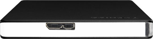 Toshiba Canvio Slim USB 3.2 Εξωτερικός HDD 1.0TB 2.5" Μαύρο