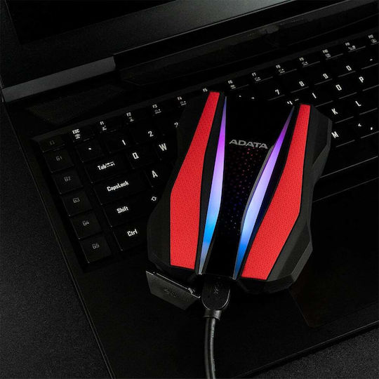 Adata HD770G USB 3.2 External 2.5" HDD 1TB Red