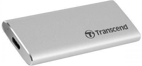 Transcend ESD240C USB 3.1 Εξωτερικός SSD 240GB M.2 Ασημί