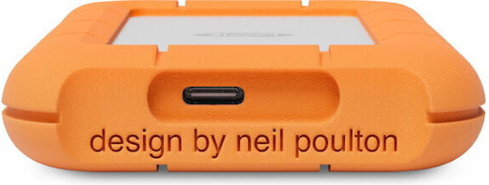 Lacie Rugged Mini USB-C Εξωτερικός SSD 4.1TB 2.5" Μαύρο