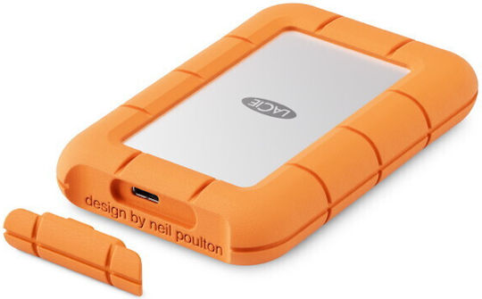 Lacie Rugged Mini USB-C Εξωτερικός SSD 4.1TB 2.5" Μαύρο