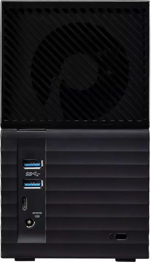 Western Digital My Book Duo USB 2.0 / USB 3.0 / USB-C Външен HDD 20TB 3.5" Черен