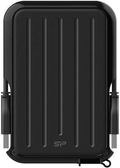 Silicon Power Armor A66 USB 3.2 External 2.5" HDD 4TB Black