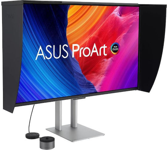 Asus Monitor QD-OLED HDR 31.5" 4K 3840x2160 240Hz cu Timp de Răspuns 0.1ms GTG PA32UCDMR-K