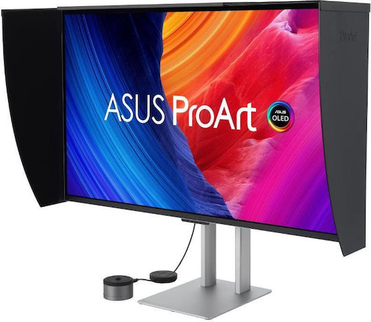 Asus Monitor QD-OLED HDR 31.5" 4K 3840x2160 240Hz cu Timp de Răspuns 0.1ms GTG PA32UCDMR-K