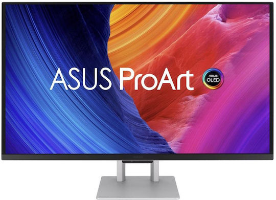 Asus ProArt PA27UCDMR QD-OLED HDR Gaming Monitor 26.5" 4K 3840x2160 240Hz with 0.1ms Response Time GTG Silver