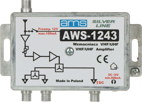 Amplificator Antenă Ams Aws-1243 Ams