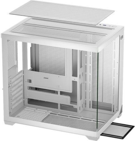PCCOOLER C3 T700 Gaming Middle Tower Carcasă PC cu Panou Lateral Alb
