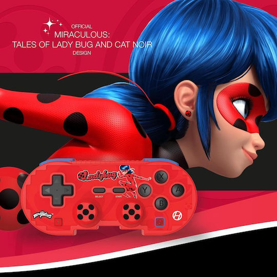 Hyperkin Miraculous Безжичен Gamepad за Android / Switch / iOS Червен