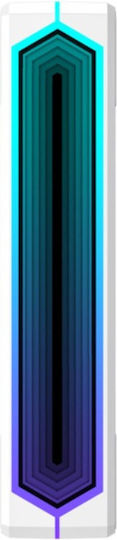 GameMax VEGMFN12AS8IPWH Ventilator Carcasă 120mm (1600rpm / 44.35cfm) cu Iluminare ARGB Alb
