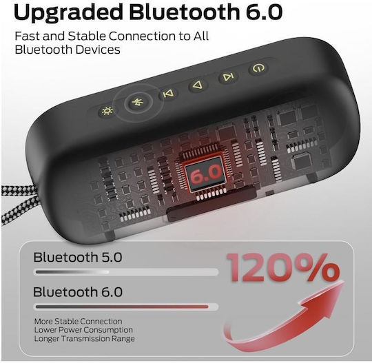 Monster S150 Plus Αδιάβροχο Ηχείο Bluetooth 14W με Διάρκεια Μπαταρίας έως 20 ώρες Nude