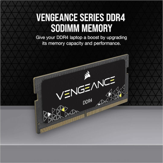 Corsair Vengeance DDR4 16GB RAM with 2x8GB Modules and Speed 2933 for Laptop