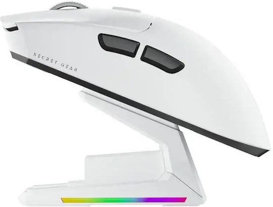 Secret Gear ZX1 Wireless RGB Gaming Mouse White