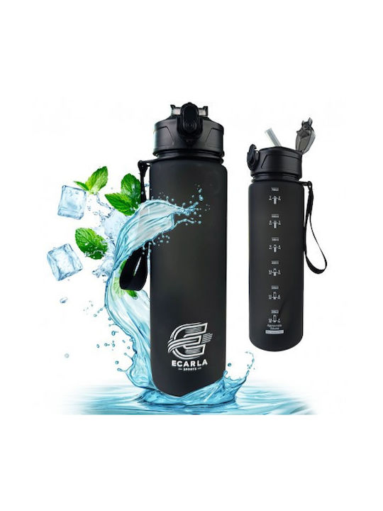 ecarla Παγούρι 750ml Μαύρο