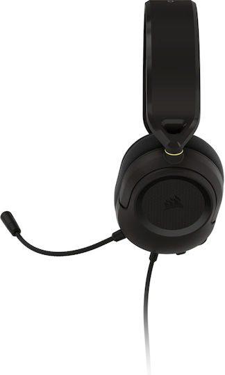 Corsair HS35 V3 Over Ear Gaming Headset with 3.5mm Connection Carbon for Nintendo Switch / Nintendo Switch 2 / PC / PS4 / PS5 / XBOX
